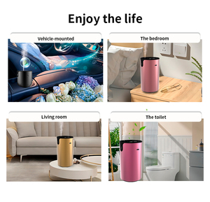 Difusor de Aroma Pequeño Recargable por USB para Coche, Difusor de Aceites Esenciales sin Agua - Product Image 6
