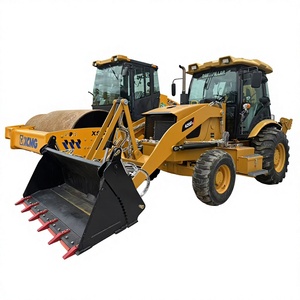 Chargeuse sur pneus CAT 420F d'occasion très demandée, grande chargeuse haute performance, équipement d'occasion Caterpillar 420F, chargeuse-pelleteuse - Product Image 1