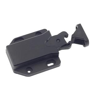 Beetle Bouncer GQK <b>Plastic</b> Latch Cabinet Doors Modern Design in Black & White for <b>Kitchen</b> Bathroom Living Room Laundry & Entry - Product Image 1