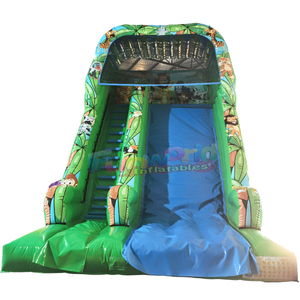 Commercial grade kids bouncing castle jump <b>house</b> <b>inflatable</b> jungle slide for outdoor party and events - Product Image 1