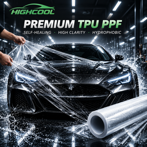 HIGHCOOL - Película Protectora Transparente para Pintura Automotriz de 1.52*15m, TPU Transparente PPF para Concesionarios de Automóviles y Compradores Mayoristas - Product Image 1
