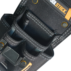 กระเป๋าใส่เครื่องมือช่างไฟฟ้า TOOL STACK รุ่น Professional Heavy Duty ทำจากหนังแท้ 100% พร้อมหัวเข็มขัดปิด 45-49 ช่อง - Product Image 6