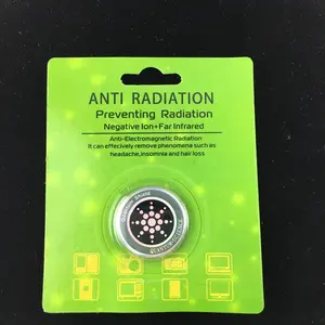 Hoonni Quantum ShieldAnti Radiationステッカーマイナスイオンシリコン携帯電話ステッカー