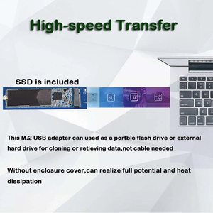 Адаптер SSD M2 на USB, адаптер <span class=keywords><strong>M</strong></span>.<span class=keywords><strong>2</strong></span> на USB, ключ B, <span class=keywords><strong>M</strong></span>.<span class=keywords><strong>2</strong></span> SATA протокол, адаптер SSD NGFF на USB 3,0, карта SSD для 2230, 2242, 2260, 2280 M2 - Product Image 6