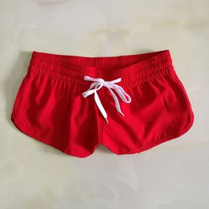 Women's Sexy Hot Board <b>Shorts</b> Custom Logo Breathable Spandex/Polyester Swim <b>Shorts</b> with Drawstring Closure for Ladies and Girls - Product Image 2