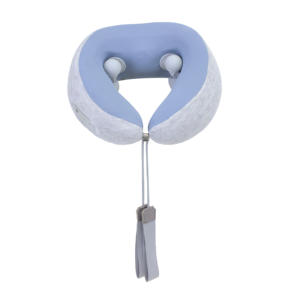 Healthpal Masseur sans fil pour le voyage, le bureau et la maison, soulagement des douleurs musculaires, pétrissage 3D, chauffage électrique, shiatsu cervical, forme en U, corps, cou - Product Image 1