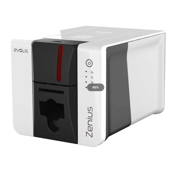 Evolis Zenius 2 Single-Sided PVC ID Card Printer with Magnetic Stripe & RFID-Easy-to-Use Competitive Price in Stock