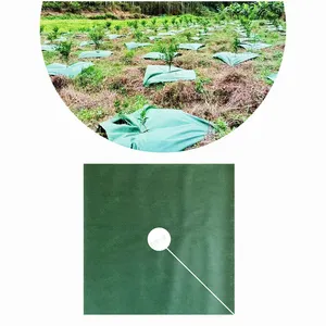 Thickened Garden Weed Mat Durable Weed Control Cover Weed Blocker Garden Bed Cover 2mx2m Anti Grass Cloth For Landscaping