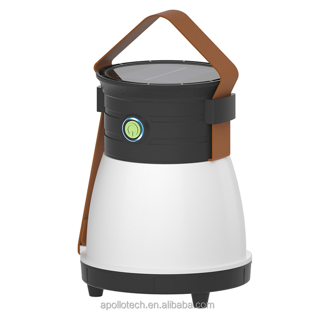 Solar Camping Lantern Portable Waterproof Bluetooth Speaker Wireless Charging Bluetooth Speakers Boat With Handle