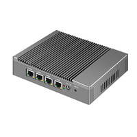 Prix pas cher Barebone 4 Gigabit Lan Opnsense J1900 petit robuste sans ventilateur Ddr3 Ubuntu Micro Nano Pfsense Mini Pc industriel