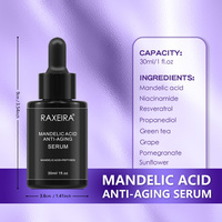Sérum Anti-âge acide mandélique éliminant les rides Niacinamide sérum visage soins de la peau pour éclaircir le sérum Anti-âge Anti-âge