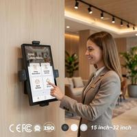 Máquina de Pago para Comercios, Pantalla Táctil de 21 y 24 Pulgadas, Sistema POS para Restaurantes, Terminal de Autoservicio para Pedidos y Pagos