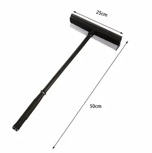 Item No. 0030-2 10inch Comby -Squeeze window cleaning wiper, plastic glass squeegee with black handle