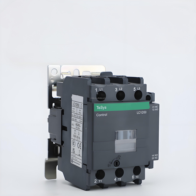 LC1D65M7C New and Original TeSys Deca Contactor, 3 Pole (3NO),AC-3/AC-3e,<= 440V,65A,220VAC, Screw Terminal LC1D65M/E/F/B/Q7C