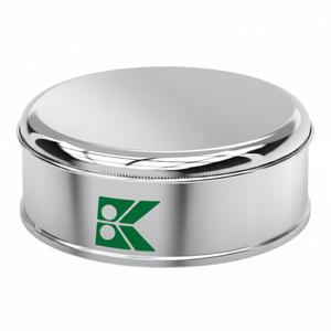 Round <b>Tin</b> Box Halva Metal Container dia 99 x H27 mm 0.2 lt <b>small</b> gift <b>tin</b> box customized and food grade - Product Image 2