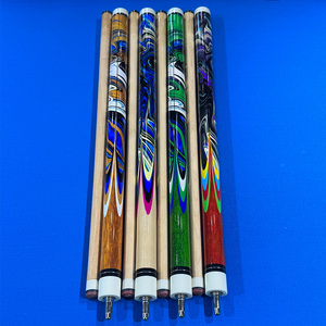 2025 giá rẻ Maple hồ bơi Cue với 13mm Cue <span class=keywords><strong>tip</strong></span> thép không gỉ <span class=keywords><strong>tip</strong></span> đầy màu sắc chất lượng cao hồ bơi tín hiệu cho bán - Product Image 2