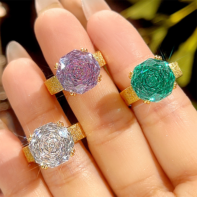 Bague verte Parra