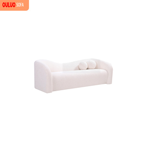 SOFA PHÒNG KHÁCH đặt vải cong trở lại sofa phòng chờ sofa thời trang đơn giản cá tính - Product Image 3