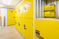 Mini entrepôt en acier galvanisé fabriqué en Chine à prix abordable, casier de rangement autoportant personnalisé, unité de stockage à vendre