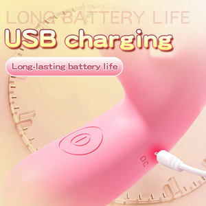 Vibratore <span class=keywords><strong>Rabbit</strong></span> in Silicone a Doppia Vibrazione Impermeabile per Stimolazione Clitoridea, Giocattolo per Masturbazione Femminile, Vendita Diretta dal Produttore - Product Image 5