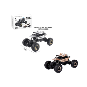 מכונית RC 4X4 מסגסוגת עם תאורת לד, שלט רחוק 2.4G, רכב שטח, משאיות שליטה, צעצועים לילדים - Product Image 4