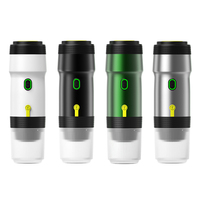El mejor regalo de Navidad, máquina de café Espresso, máquina de café Espresso eléctrica de viaje para acampar en coche, máquina de café Espresso recargable por USB
