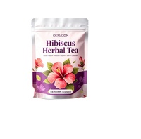 Compléments alimentaires à base d'hibiscus OEM/ODM pour fournir de l'énergie, favoriser la santé cardiaque et la régulation de la pression artérielle, et favoriser la détoxification chez les adultes