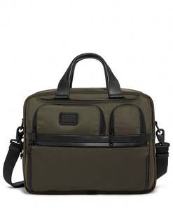 Sac à bandoulière extensible pour homme avec logo, sacoche pour ordinateur portable, sac de bureau - Product Image 1