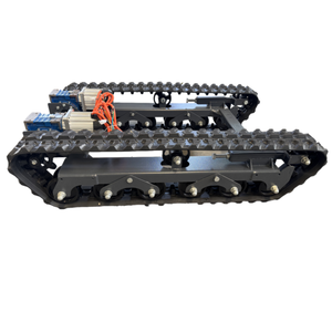 Robotspoor Chassis <span class=keywords><strong>Rubber</strong></span> Rupsvoertuig <span class=keywords><strong>Rubber</strong></span> Rupsband Chassis Rupsband <span class=keywords><strong>Rubber</strong></span> Rupsband Onderstel Onderstel Rupsband - Product Image 2