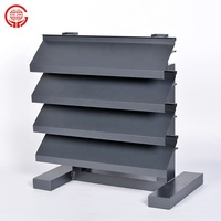 Persiana solar de aluminio motorizada, fija para ventana