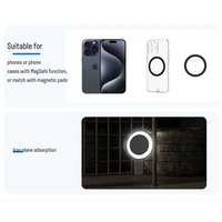 Selfie magnétique Led Phone-ring-light Private Label Portable Phone Ring Light pour plusieurs téléphones