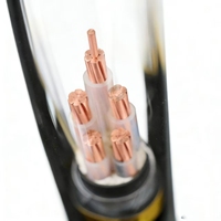 Cable de Alimentación Industrial y para Estaciones de Energía, 4 Núcleos de 240 mm + 1 Núcleo de 120 mm, ZC-YJV, Núcleo de Cobre, Aislamiento XLPE, 0.6kV