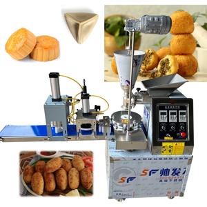 Máquina Automática para Hacer Panecillos Triangulares y <span class=keywords><strong>Momu</strong></span> con Motor, Acero Inoxidable de Grado Alimenticio, Capacidad de 500-3000 Piezas/Hora - Product Image 6