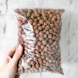 Emballage personnalisable 50L/sac, billes d'argile expansée rouges avec absorption d'eau pour la croissance des plantes, drainage et aération - Product Image 5