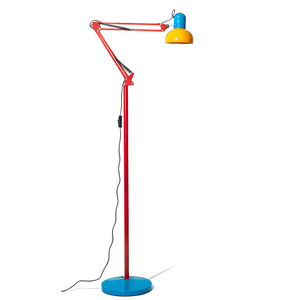 Lámpara de pie vintage Rainbow de 28W x 170H cm, de acero, para iluminación del hogar y la oficina. - Product Image 2