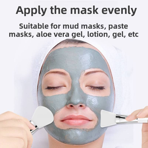 Pinceau applicateur de masque facial en silicone souple avec manche en plastique – Outil cosmétique pour esthéticiennes, idéal pour le correcteur et le baume à lèvres – Vente en gros - Product Image 3