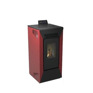 Stufa a Pellet 'STAR' 8,74 kW - Bordeaux - Product Image 2