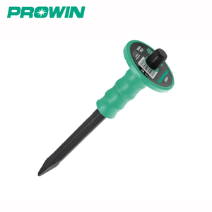 Herramienta manual de acero al carbono PROWIN, cincel frío plano, punto de agarre protector cómodo, cincel frío - Product Image 3