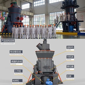 Mittlere Produktion Kalkstein Ton Zement Vertikale <span class=keywords><strong>Raymond</strong></span> Walzenmühle Lm Vertikale Walzenmühle - Product Image 5