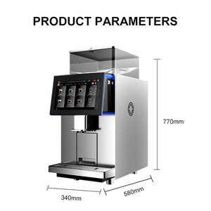 Máquina de Café Comercial Totalmente Automática, Tipo Inteligente, con Más de 30 Sabores Populares, de Grano a Taza, para Cappuccino y Espresso - Product Image 4