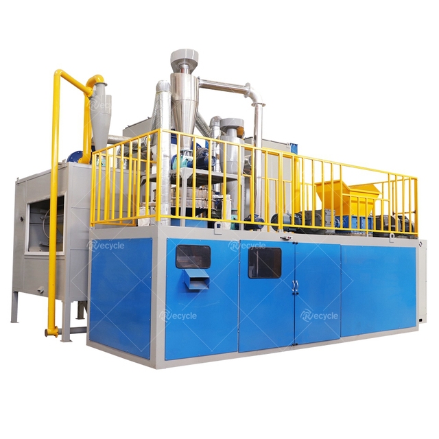 500 KG/H Best Price E Waste Electronics Scrap Computer Boards Recycle Plant Scrap PCB Recycling Machine