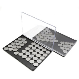 อายแชโดว์แบบแม่เหล็กทรงสี่เหลี่ยมผืนผ้าพาเลทอายแชโดว์เม็ดสีสูงฉลากได้ - Product Image 2