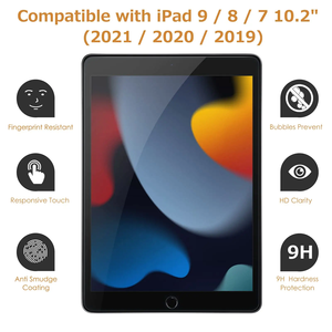 Lớp AAA 10.2-Inch Tempered Glass Phim Bảo Vệ Màn Hình Cho Ipad 7-10 iPad Pro 13 12.9 Mini 2024 Chống Sốc 9H 2.5D - Product Image 2