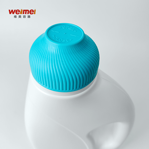 زجاجة منظف غسالة الأطباق سعة 1 كجم/1000 مل من المصنع، غطاء لولبي، حاوية بلاستيكية من البولي إيثيلين عالي الكثافة لمسحوق تنظيف الأطباق المنزلية - Product Image 4