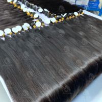 Vendeurs de cheveux en gros, boules vierges en vrac, cheveux vietnamiens crus à cuticule alignée, cheveux crus à double tirage, donneur unique Vietnam