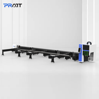 Mesin Pemotong Pipa Laser Serat Semi-Otomatis Presisi Tinggi 2kw 3kw 6kw untuk Pemotongan Logam
