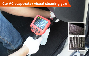 Nettoyeur haute pression 3,5 pouces pour climatiseur de voiture, pistolet pulvérisateur pour évaporateur, caméra endoscopique avec fonction de nettoyage US7828 Airb - Product Image 6