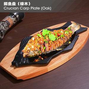 Commercial Cast Iron Teppanyaki Baking <strong>Pan</strong> Round Kitchen Special Iron Plate for Pepper Griddles &amp; <strong>Grill</strong> <strong>Pans</strong> Fried Steak - Product Image 4