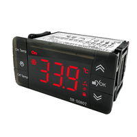 Contrôleur de température numérique différentiel à micro-ordinateur LCD SH-5080T 240V pour refroidisseur d'eau