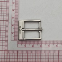 Nouvelle boucle à double ardillon DENGBAO en alliage de zinc, finition or mat, 35 mm, pour ceintures, sacs et chaussures pour hommes (collection 2026)